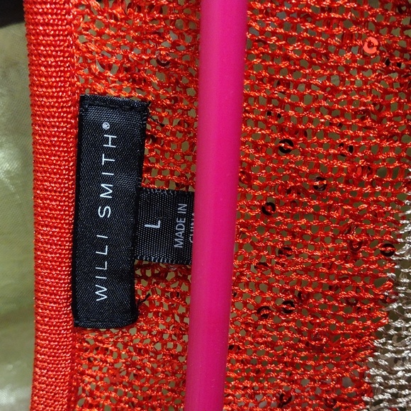Clos. NEW Willi Smith sequin sweater( bundle $10) - Picture 2 of 3